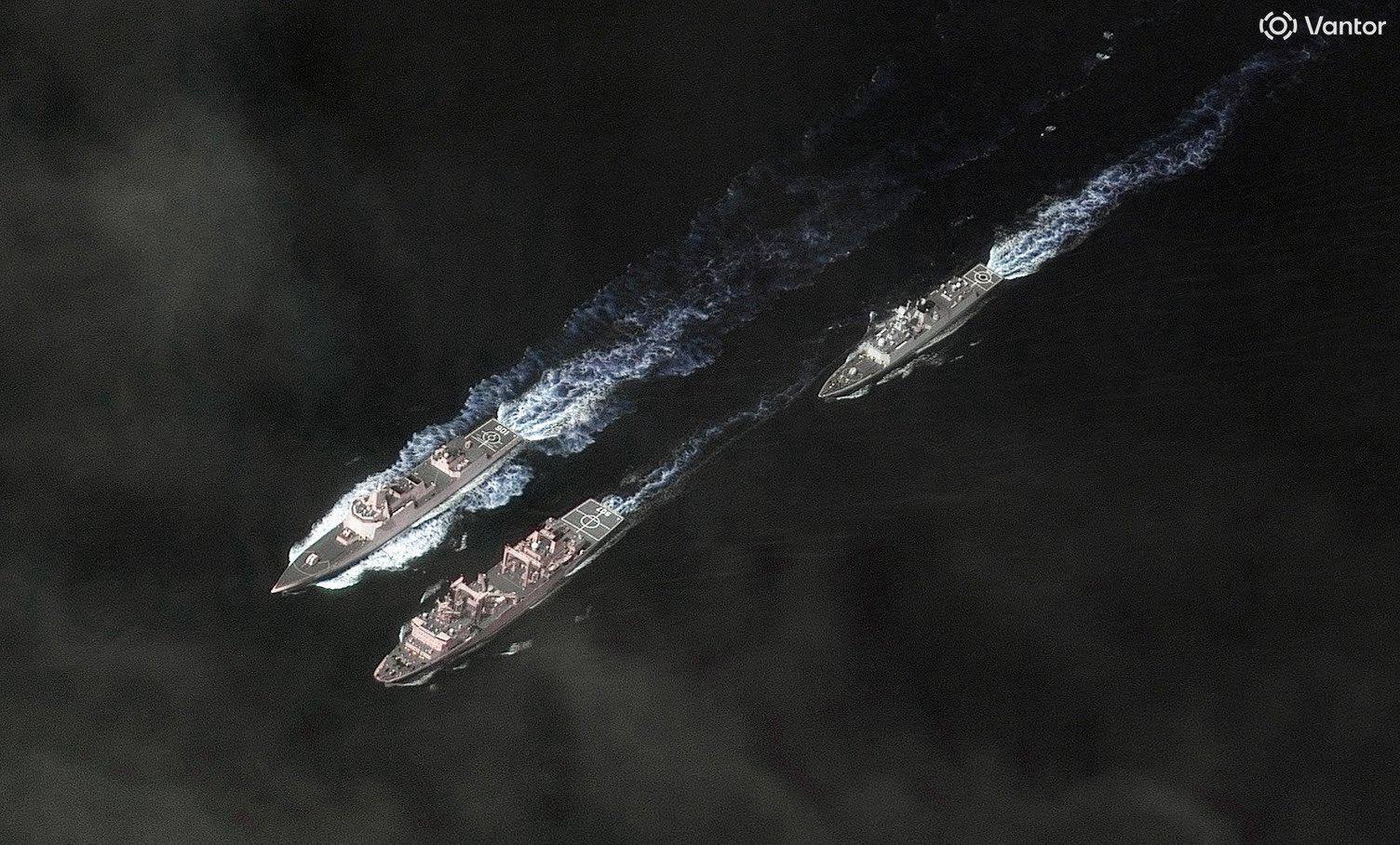 ‌法国世界杯足球
_直-20T都拍到了！美国卫星秀精度‌法国世界杯足球
，监视中国075舰，7万吨直奔澳洲